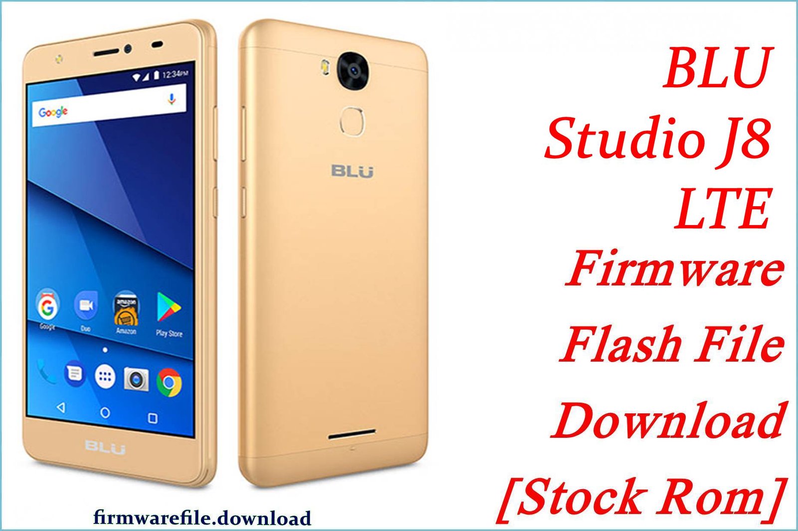 BLU Studio J8 LTE Firmware Flash File Download [Stock Rom]