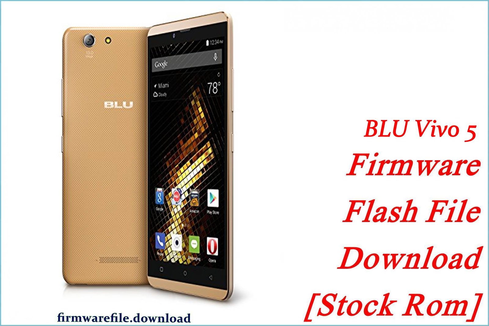 BLU Vivo 5 Firmware Flash File Download [Stock Rom]