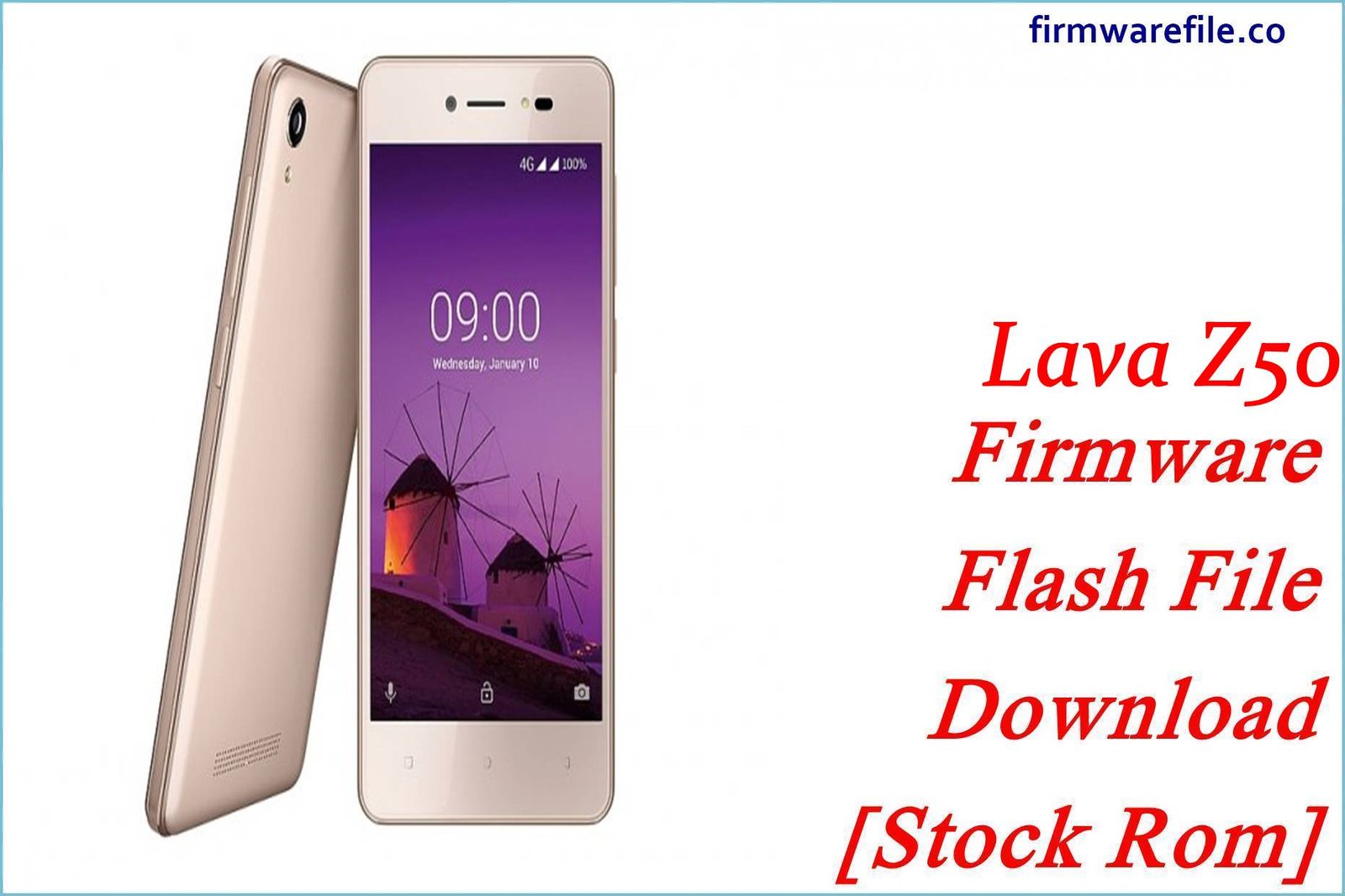 Lava Z50 Firmware Flash File Download [Stock Rom]