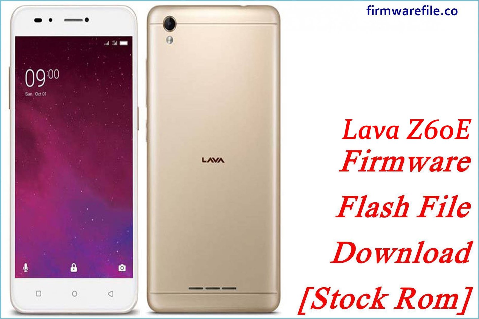 Lava Z60E Firmware Flash File Download [Stock Rom]