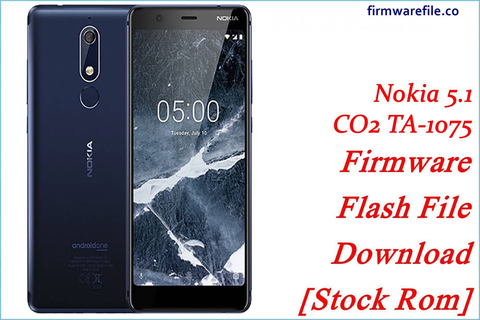 Nokia 5.1 CO2 TA-1075 Firmware Flash File Download [Stock Rom]