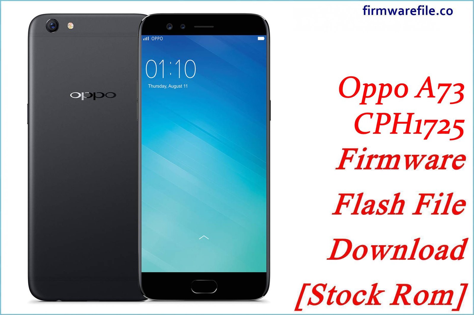 Oppo A73 CPH1725 Firmware Flash File Download [Stock Rom]
