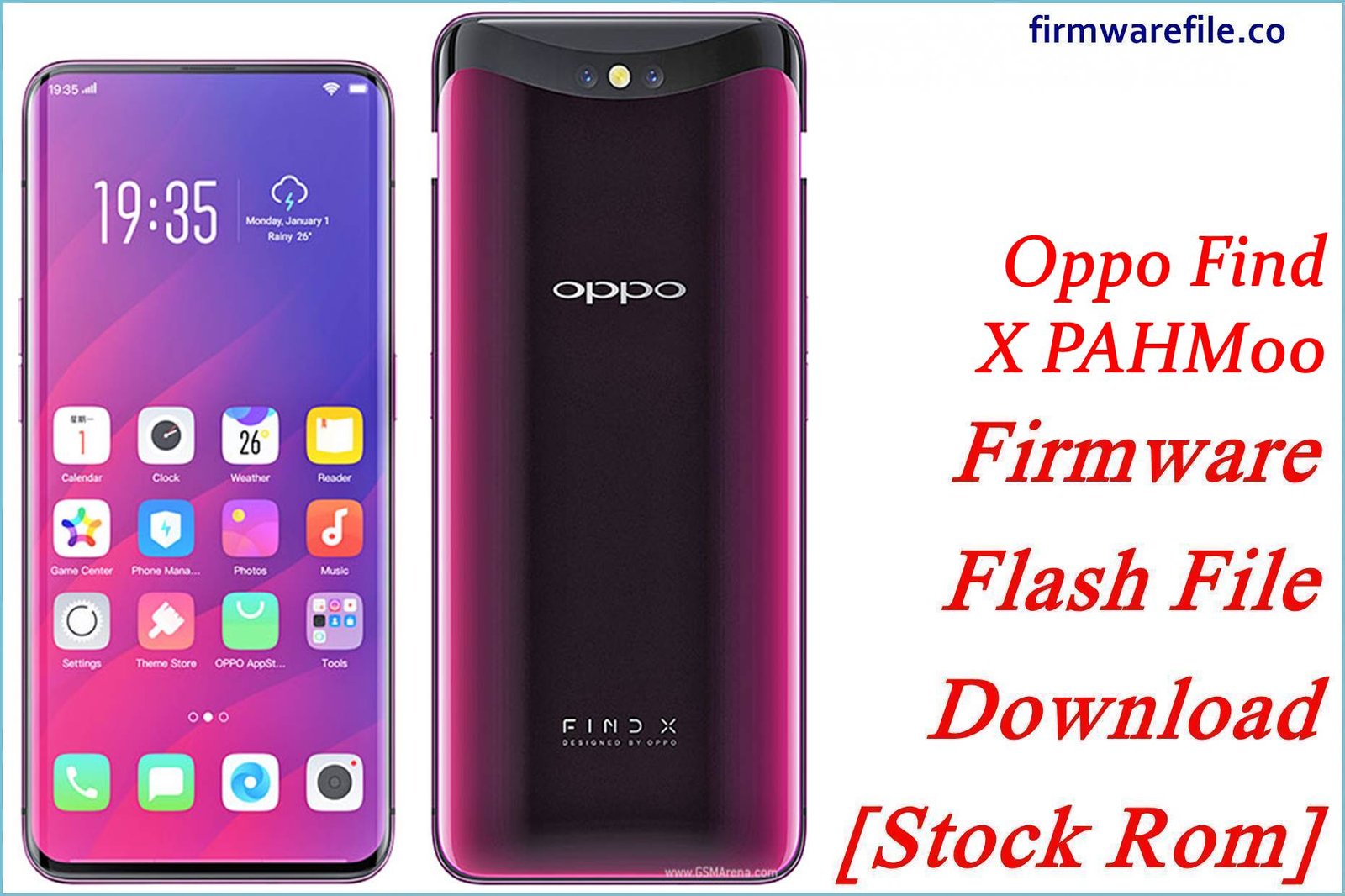 Oppo Find X PAHM00 Firmware Flash File Download [Stock Rom]