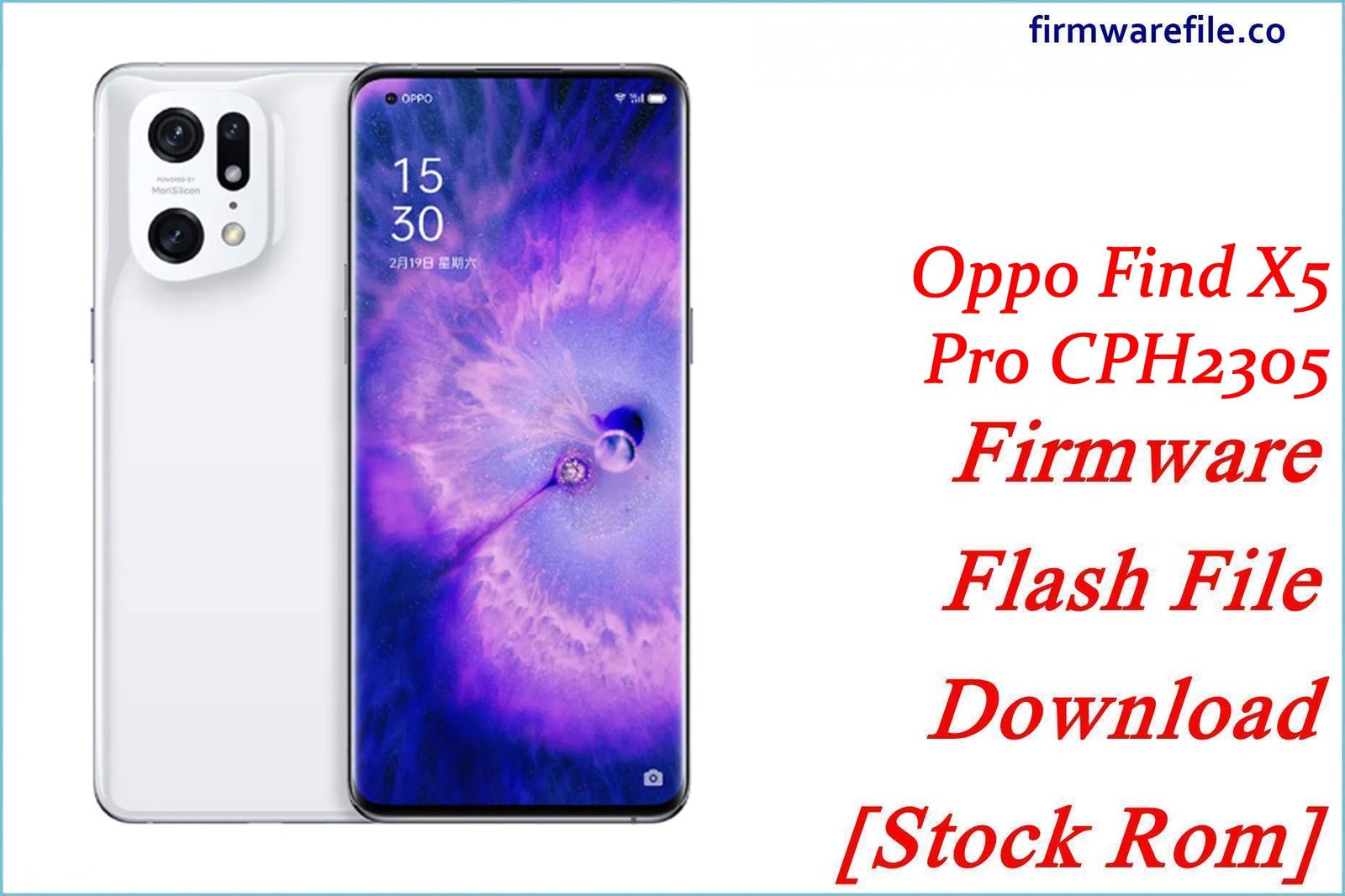 Oppo Find X5 Pro CPH2305 Firmware Flash File Download [Stock Rom]