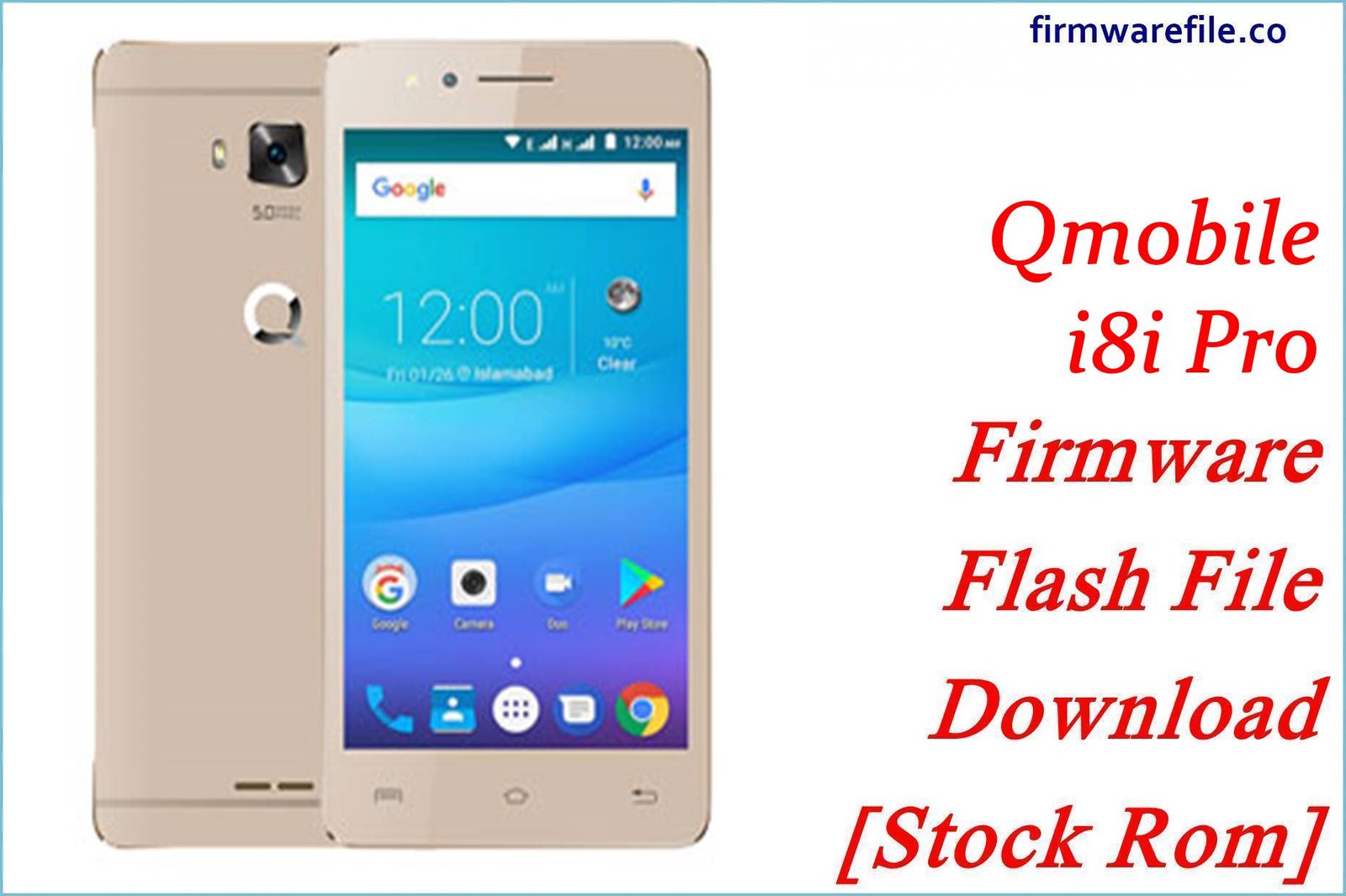 Qmobile i8i Pro Firmware Flash File Download [Stock Rom]