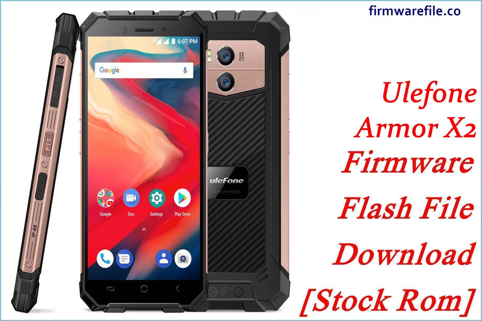 Ulefone Armor X2 Firmware Flash File Download [Stock Rom]