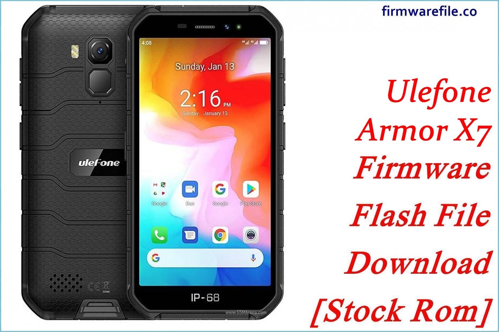 Ulefone Armor X7 Firmware Flash File Download [Stock Rom]