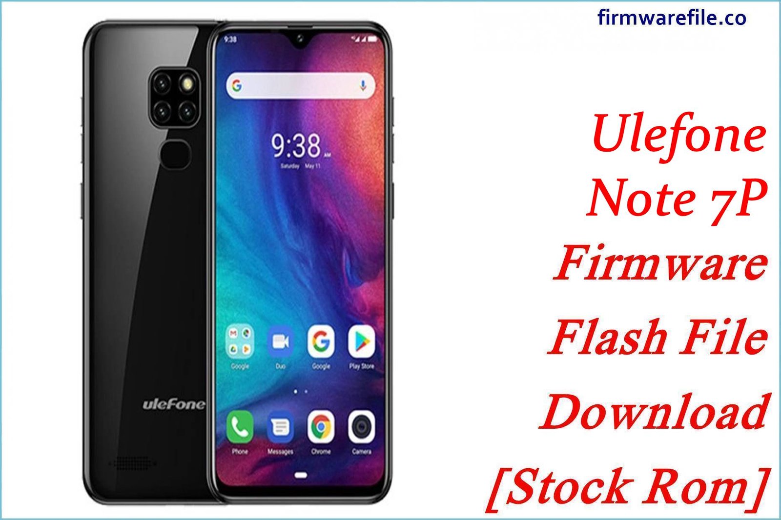 Ulefone Note 7P Firmware Flash File Download [Stock Rom]