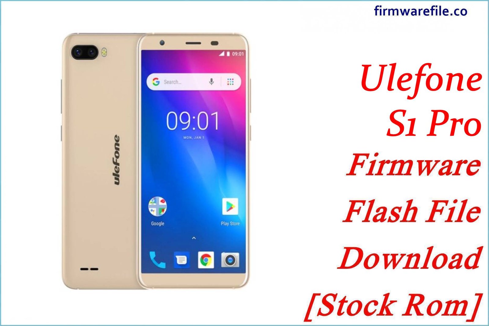 Ulefone S1 Pro Firmware Flash File Download [Stock Rom]