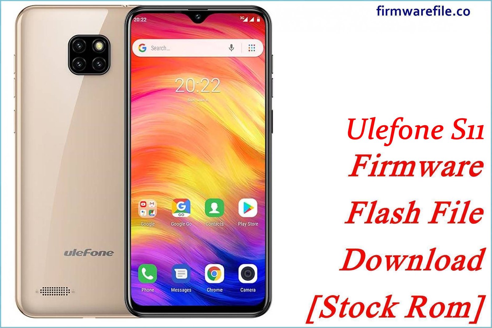 Ulefone S11 Firmware Flash File Download [Stock Rom]
