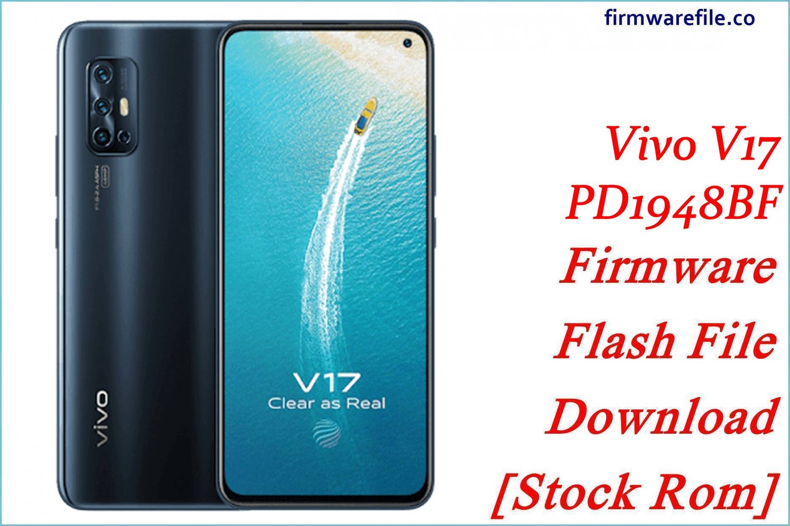 Vivo V17 PD1948BF Firmware Flash File Download [Stock Rom]