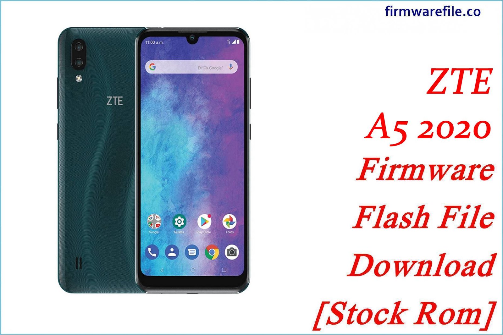 ZTE A5 2020 Firmware Flash File Download [Stock Rom]