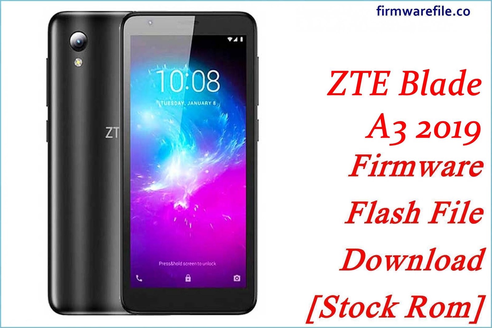 ZTE Blade A3 2019 Firmware Flash File Download [Stock Rom]