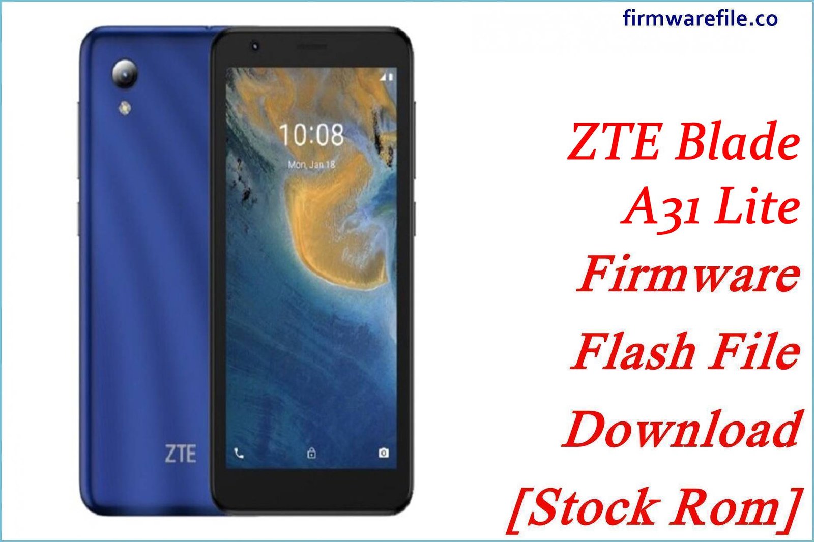 ZTE Blade A31 Lite Firmware Flash File Download [Stock Rom]