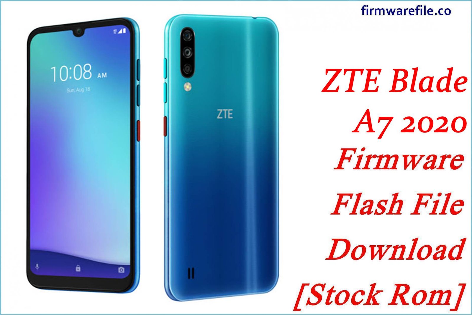 ZTE Blade A7 2020 Firmware Flash File Download [Stock Rom]