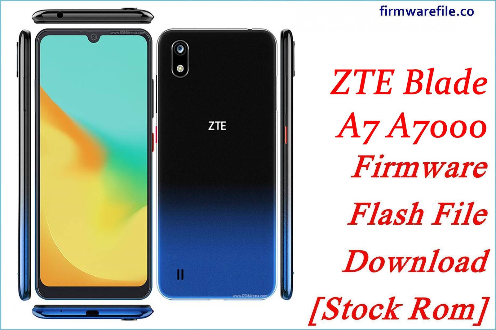 ZTE Blade A7 A7000 Firmware Flash File Download [Stock Rom]
