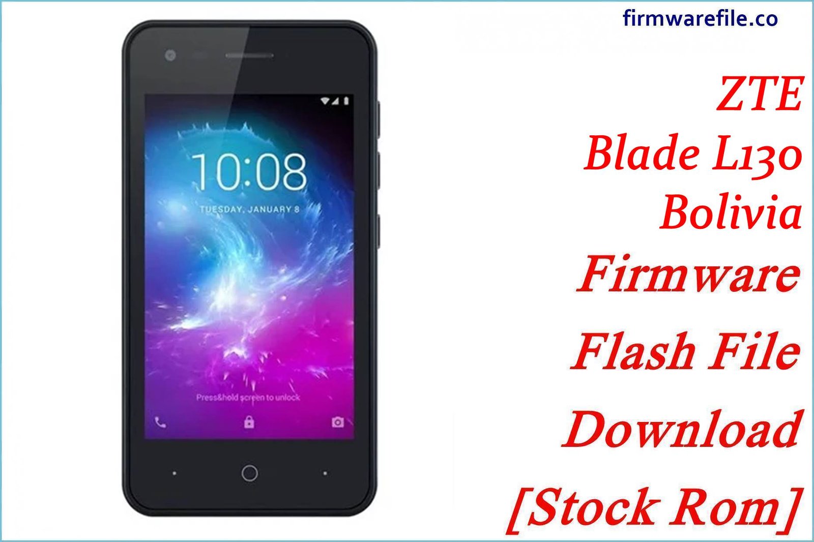 ZTE Blade L130 Bolivia Firmware Flash File Download [Stock Rom]