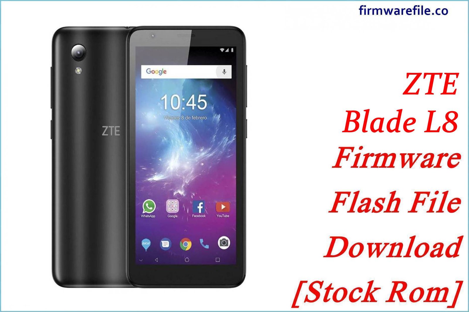 ZTE Blade L8 Firmware Flash File Download [Stock Rom]