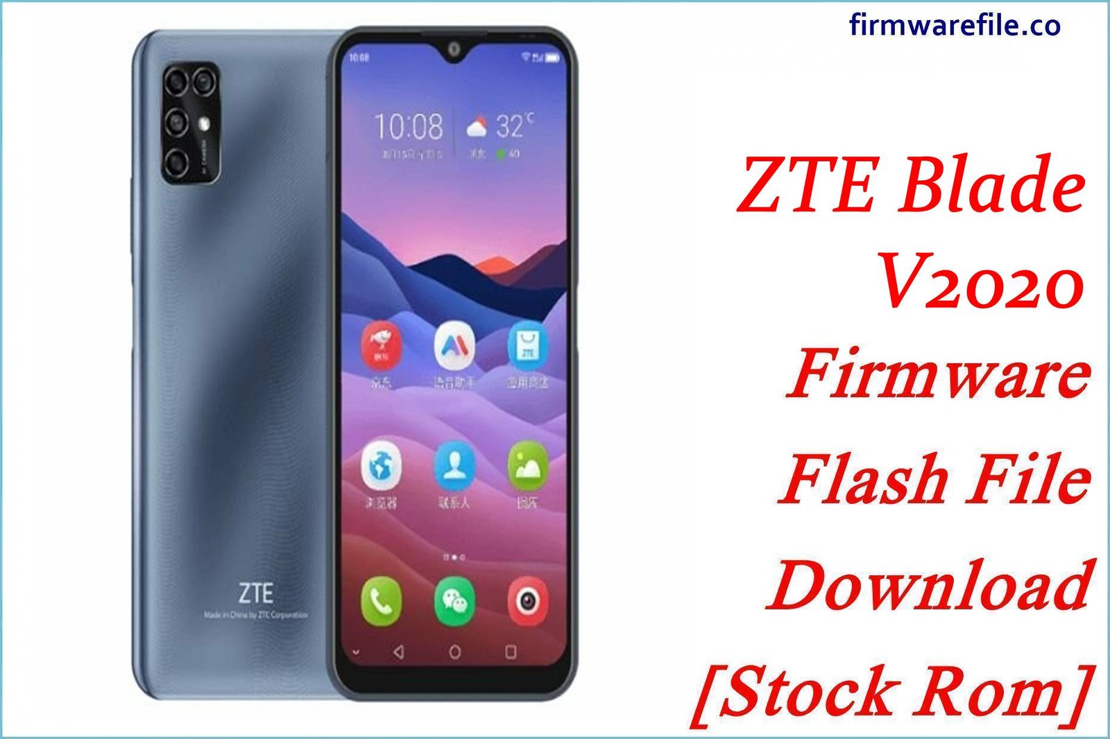 ZTE Blade V2020 Firmware Flash File Download [Stock Rom]