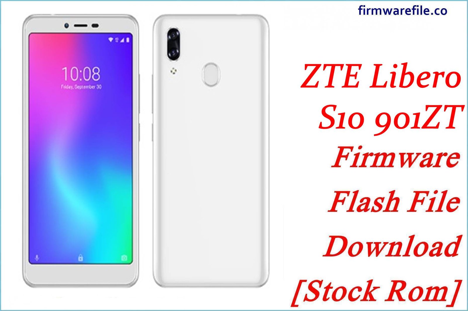 ZTE Libero S10 901ZT Firmware Flash File Download [Stock Rom]