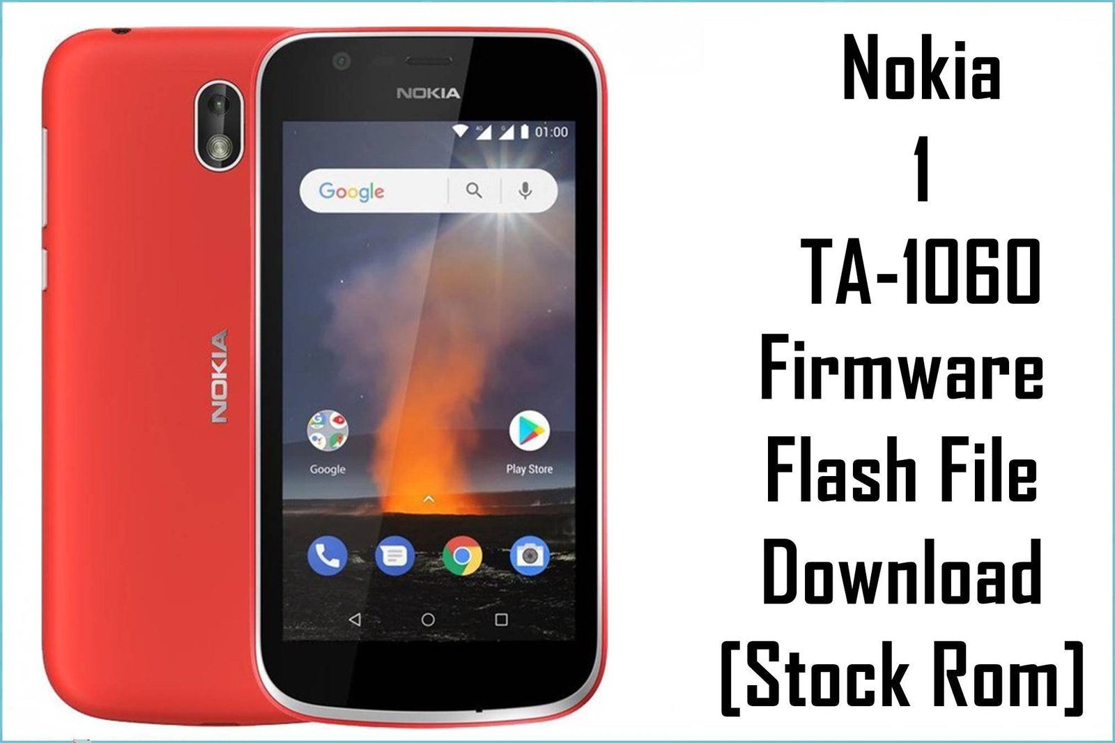 Nokia 1 TA-1060 Firmware Flash File Download [Stock Rom]