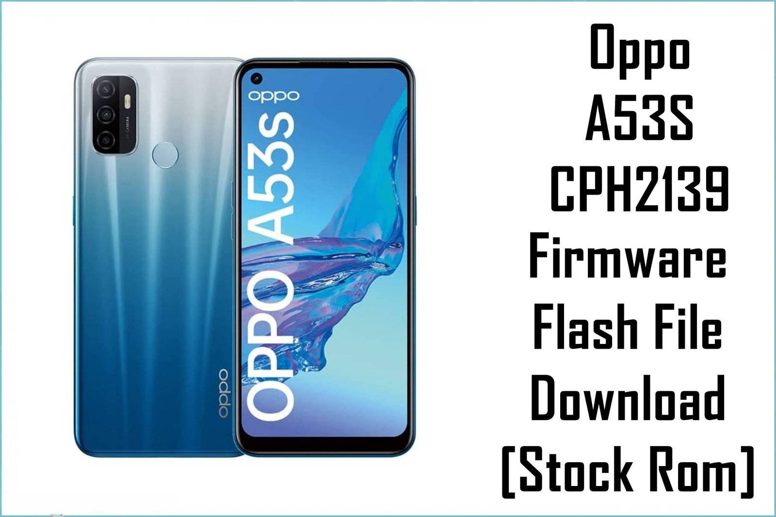 Oppo A53S CPH2139
