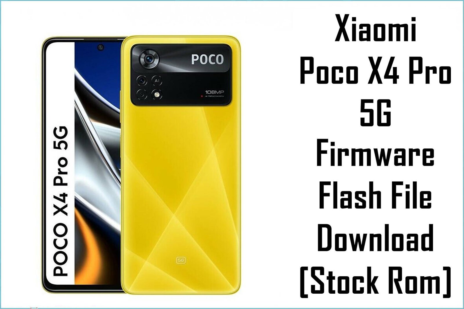 Xiaomi Poco X4 Pro 5G